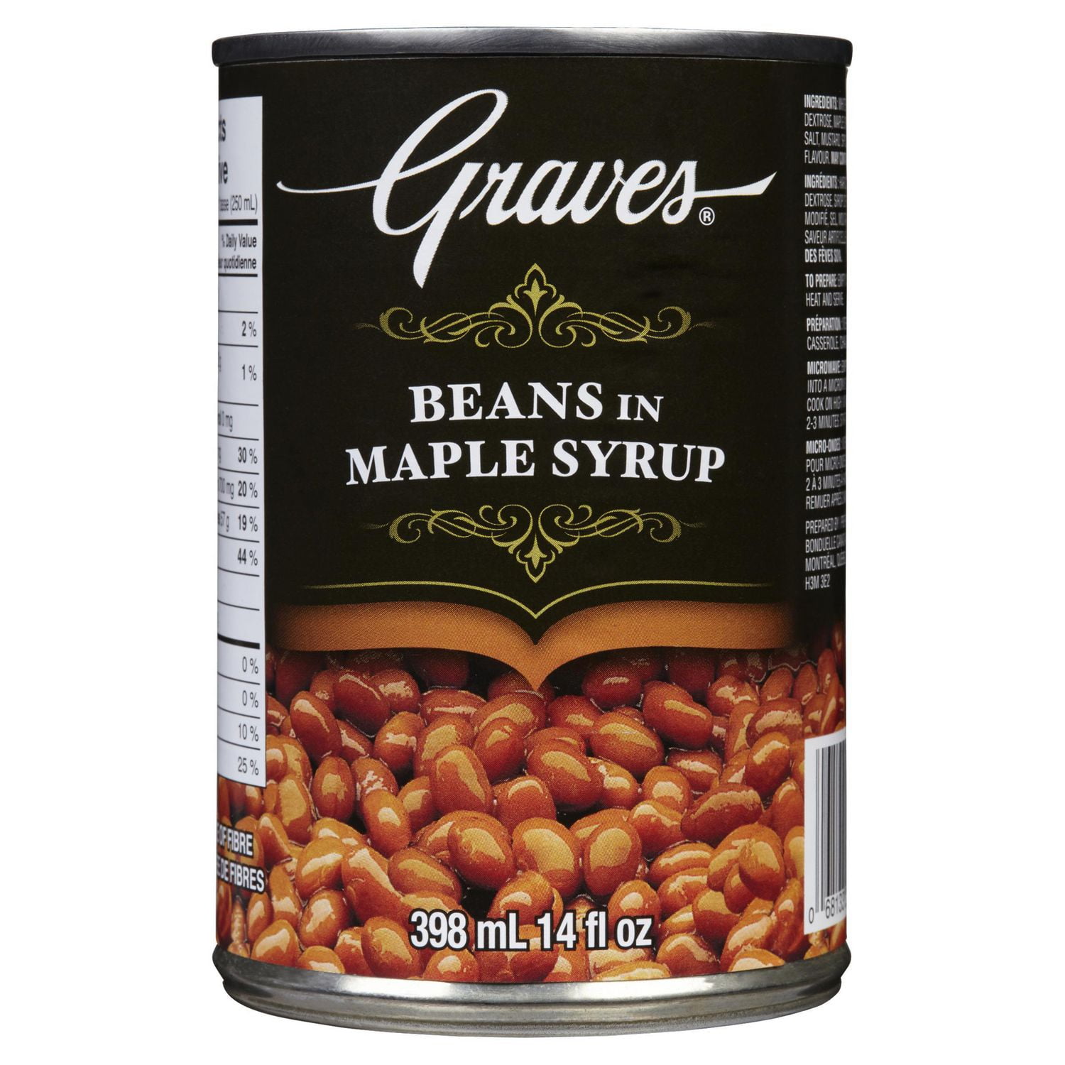 Graves Baked Beans in Maple Syrup Walmart Canada
