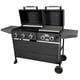 EXPERT GRILL 5-Burner Gas / Griddle Combo Grill, Black, GGC2452WA-C, 694 Sq. In. total cooking area - image 2 of 9