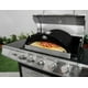 Four à pizza Expert Grill avec pierre à pizza, acier inoxydable + noir, GPT2416W-C 288 sq. In. totale – image 5 sur 6