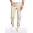 thumbnail image 1 of Jeaniologie ™ Men's 5 pocket Classic Pull-On Jogger | Tan, 1 of 3