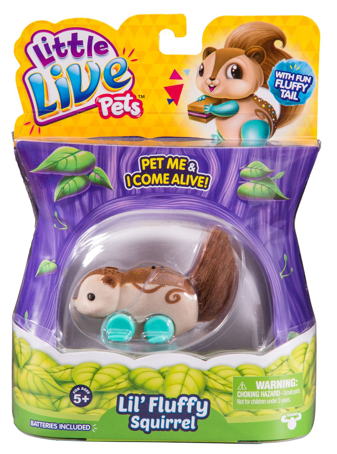 Little Live Pets Lil' Fluffy Squirrel Donutty Pet Doll Walmart Canada