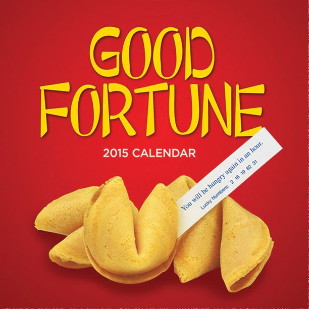 2015 Good Fortune Daily Desk Calendar