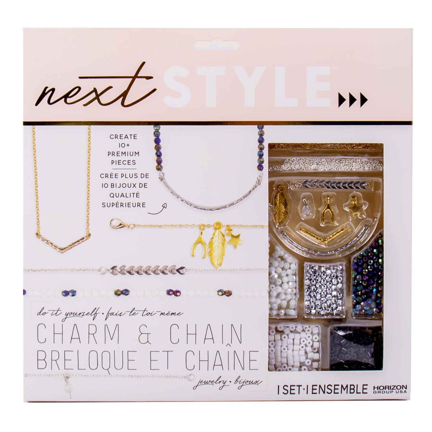 charm and chain jewelry