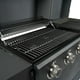 EXPERT GRILL 5-Burner Gas / Griddle Combo Grill, Black, GGC2452WA-C, 694 Sq. In. total cooking area - image 5 of 9