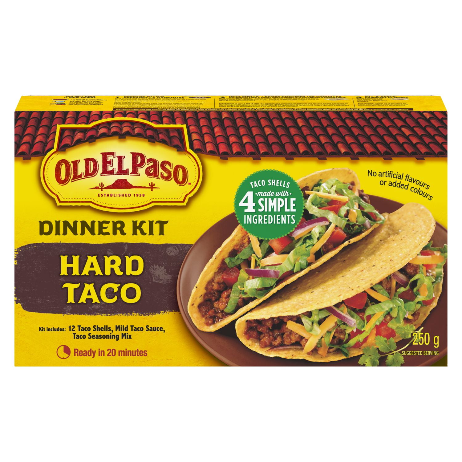 Old El Paso Hard Taco Dinner Kit Walmart Canada
