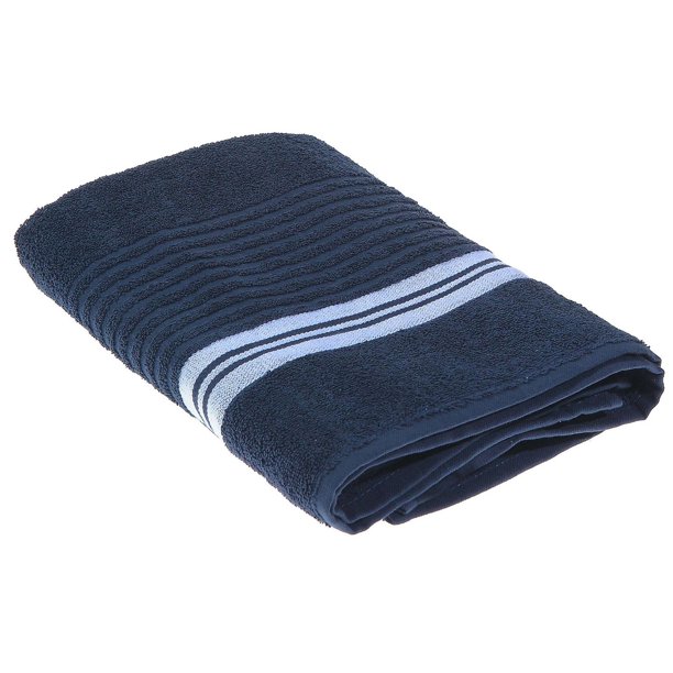 Deluxe Bath Towel (27 X 50) (Navy Blue) Set of 2 Walmart.ca