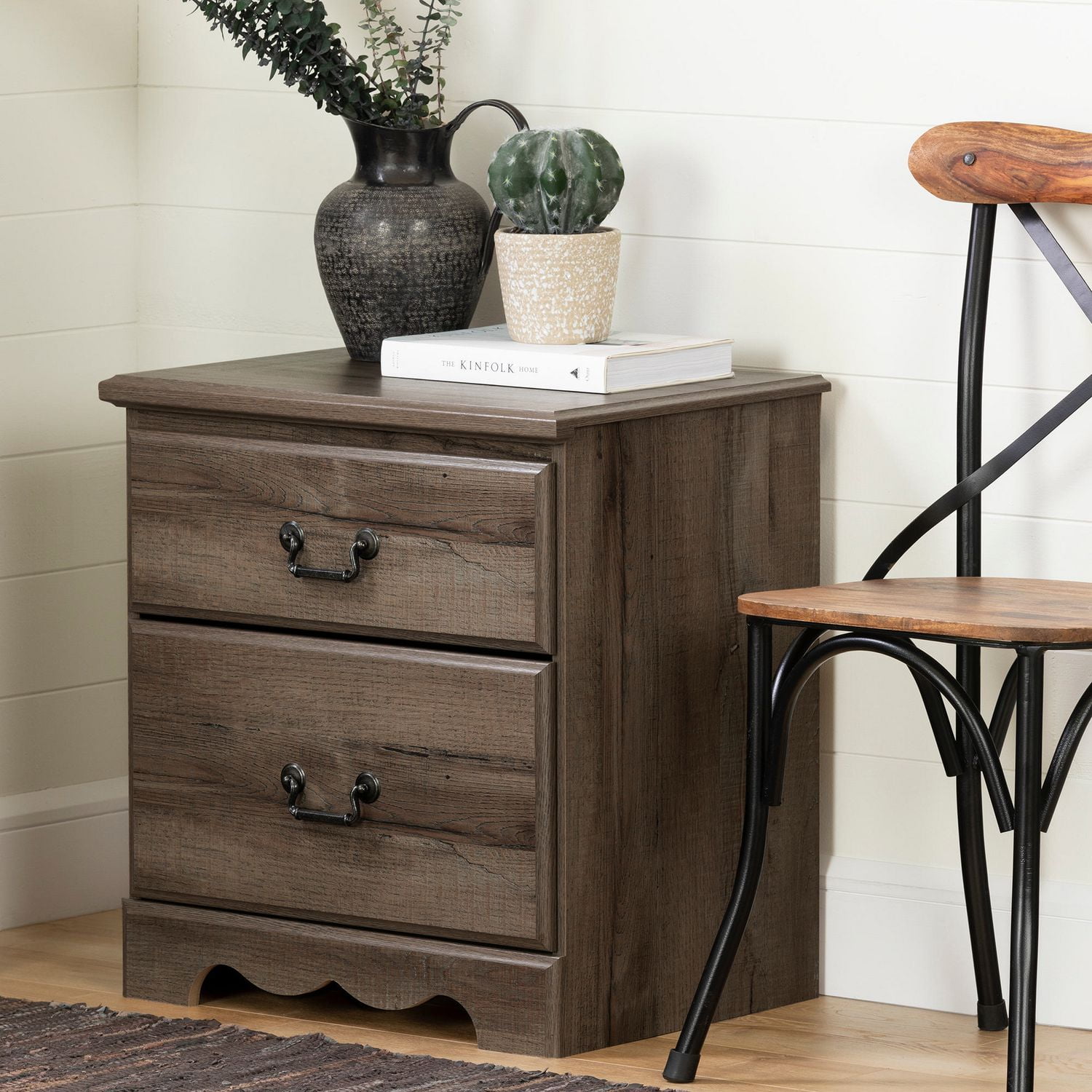 South Shore Prairie 2Drawer Nightstand Walmart Canada