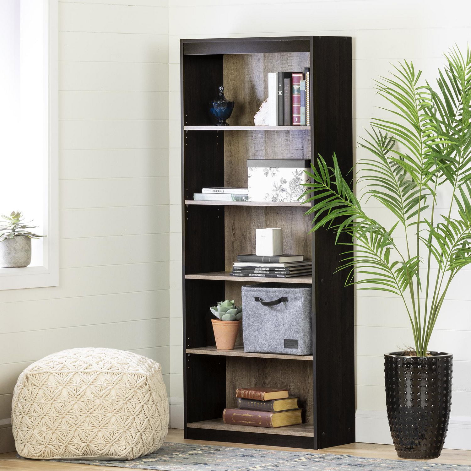 South Shore Smart Basics 5Shelf Bookcase Walmart Canada