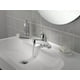 Robinet de salle de bain Peerless à poignée unique en chrome Robinet de salle de bain Chrome – image 3 sur 3