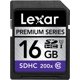 Carte Premium Series SDHC™ UHS-I Lexar® 16go – image 1 sur 1