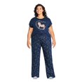 thumbnail image 1 of George Plus Women's Pajama 2-Piece Set, 1 of 6