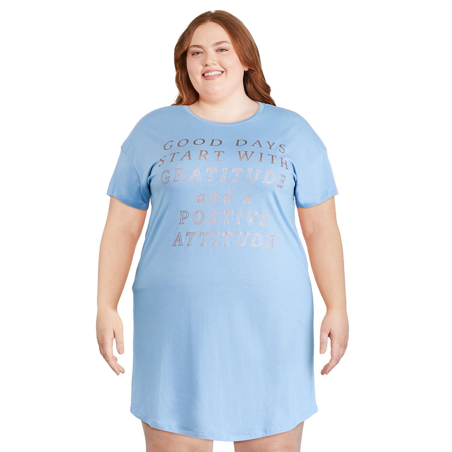 Chemise de nuit George Plus pour femmes Tailles 1X-4X