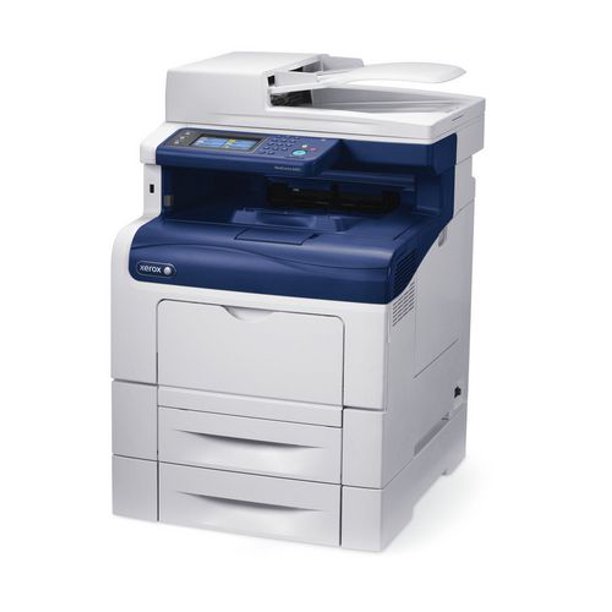 Xerox® – Imprimante multifonctions laser couleur WorkCentre™ avec recto verso (6605DN)
