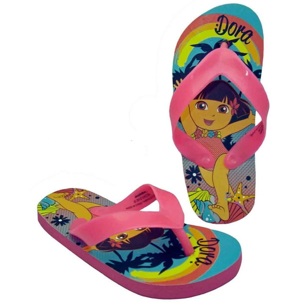 Sandales de plage Dora l'exploratrice pour fillettes