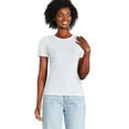 thumbnail image 1 of George Women's Short Sleeve Rib Tee, 1 of 6