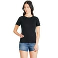 thumbnail image 1 of George Women's Short Sleeve Rib Tee, 1 of 6