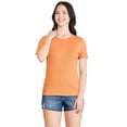 thumbnail image 1 of George Women's Short Sleeve Rib Tee, 1 of 6