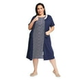 thumbnail image 1 of Penmans Plus Women's Zip-Up Robe, 1 of 5