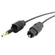 Câble audio optique numérique SPDIF Toslink à Mini 1,8 m – image 1 sur 1