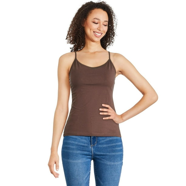 George Women's Basic Long Camisole 