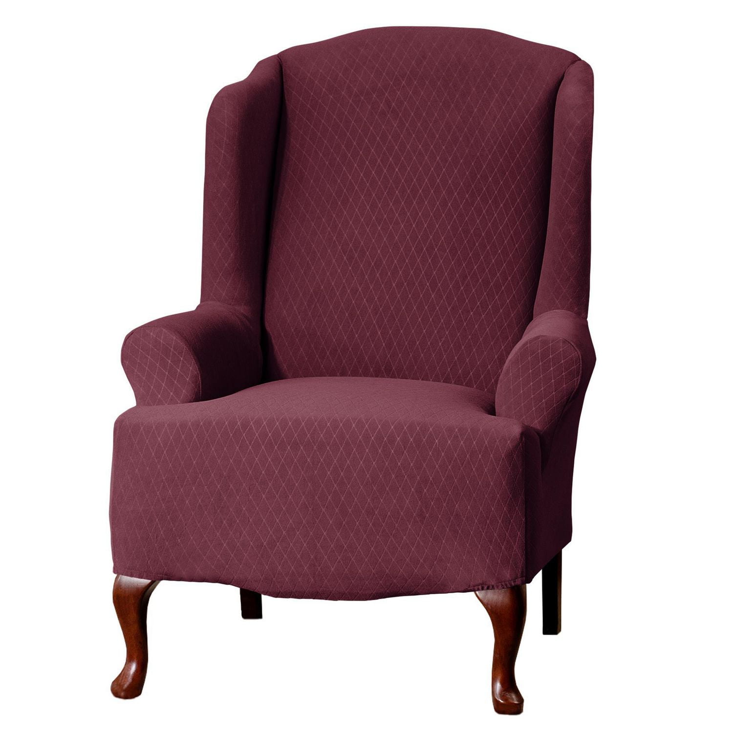 Surefit Diamond Stretch Wing Chair Slipcover Walmart Canada