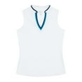 thumbnail image 4 of IZOD VEE-RONICA COLLARLESS POLO, 4 of 4