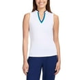 thumbnail image 1 of IZOD VEE-RONICA COLLARLESS POLO, 1 of 4