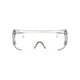 Lunettes de protection portées par-dessus les lunettes d’ordonnance 47110H1-DC 3M(MC), monture transparente, verres transparents – image 2 sur 4