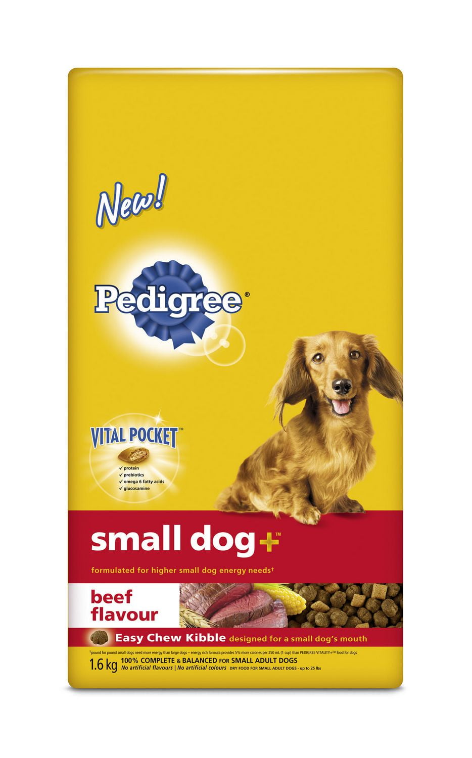 Pedigree Small Dog Food Walmart : PEDIGREE® Small DOG+™ Food for Mature