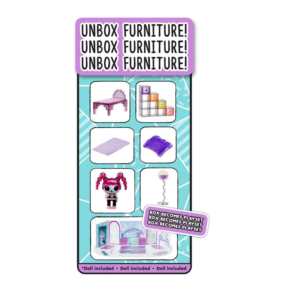 LOL Surprise Winter Chill™ Hangout Spaces™ Furniture Playset with Bling  Queen Doll