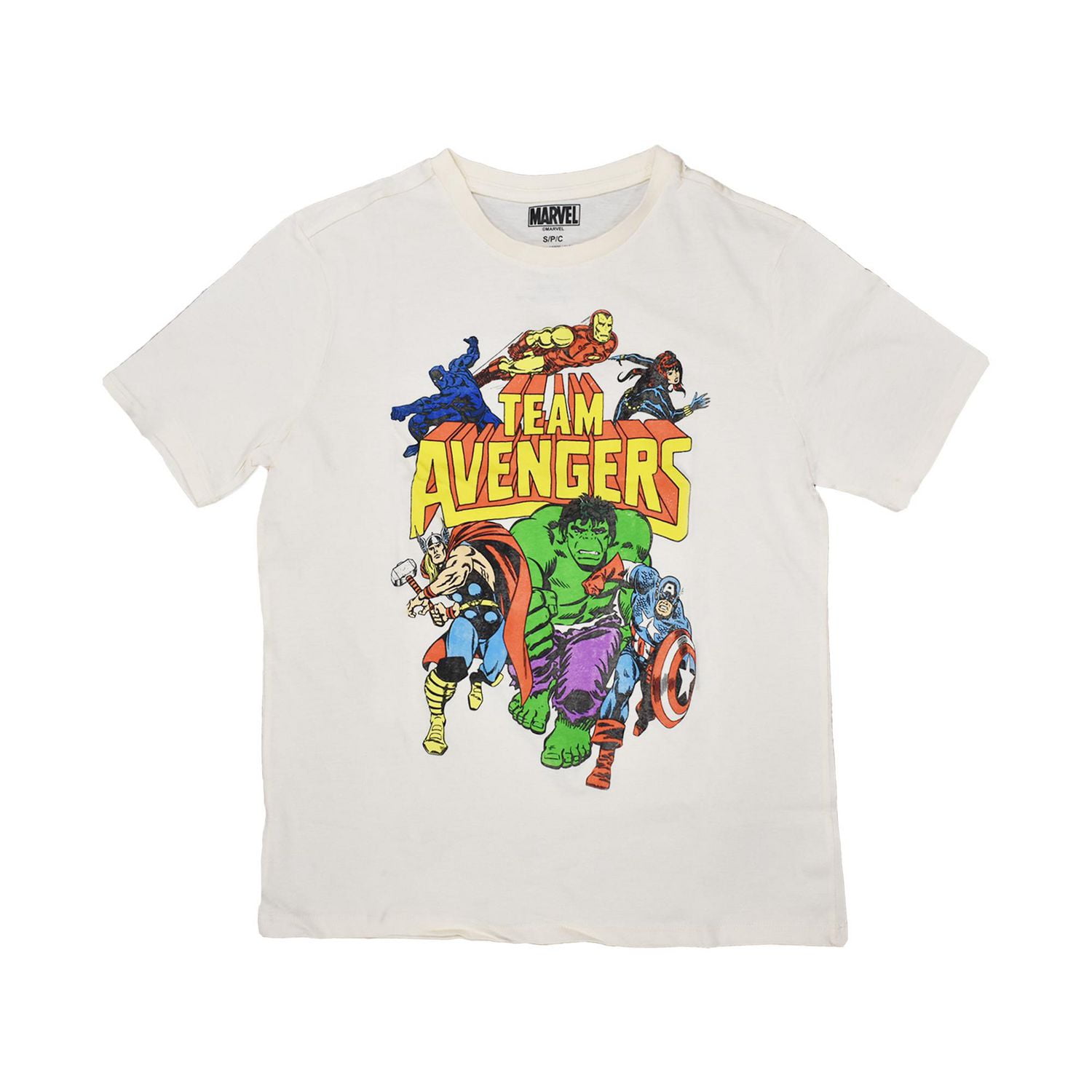 Marvel Ladies Team Avengers Short Sleeve T-Shirt