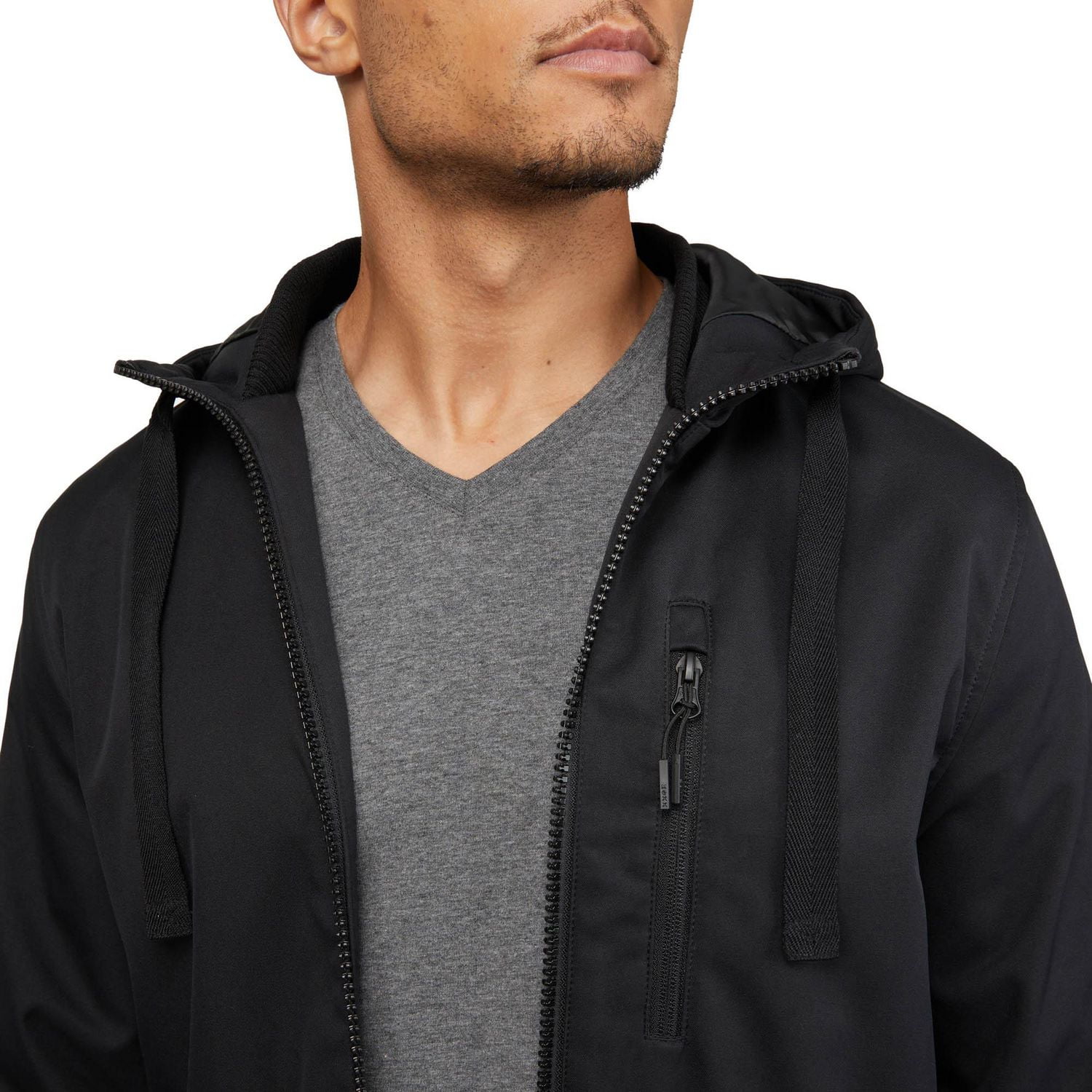 Mexx - Veste parka longue à capuche pour hommes