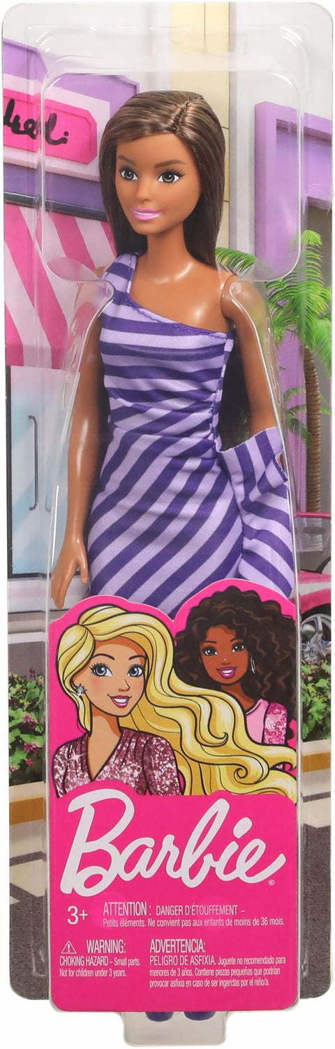 Barbie glitz cheap doll purple dress