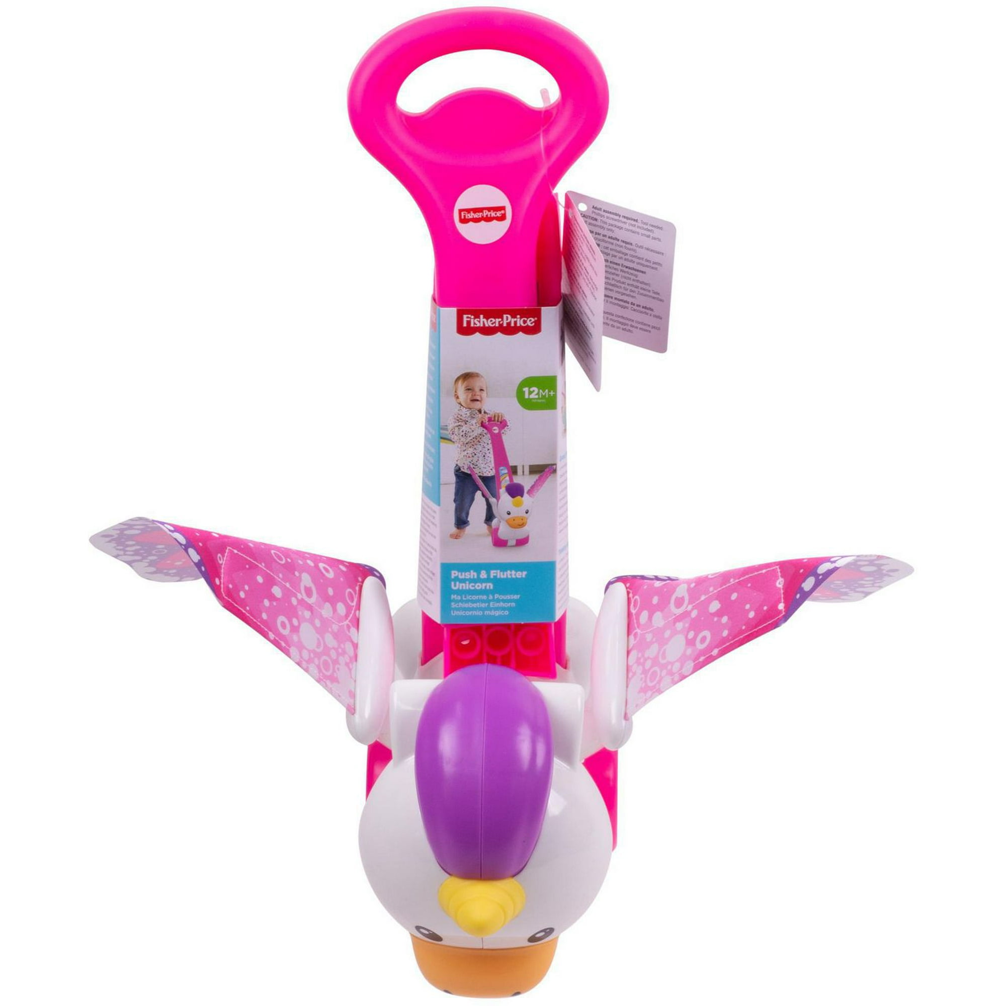 Fisher-Price Corn Popper, Toddler Push-Along Toy, Ages 12M+