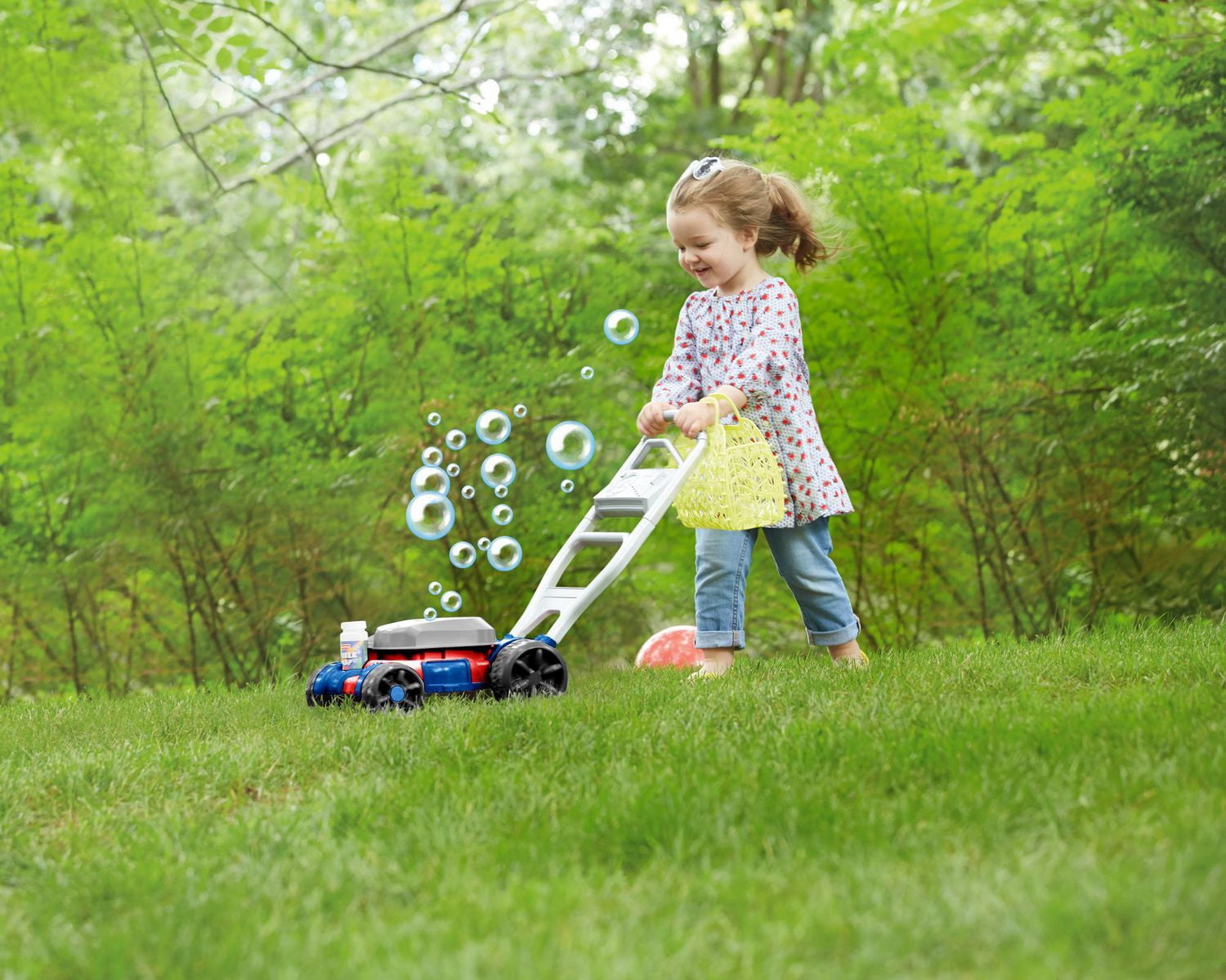 Fisher price bubble lawn hot sale mower