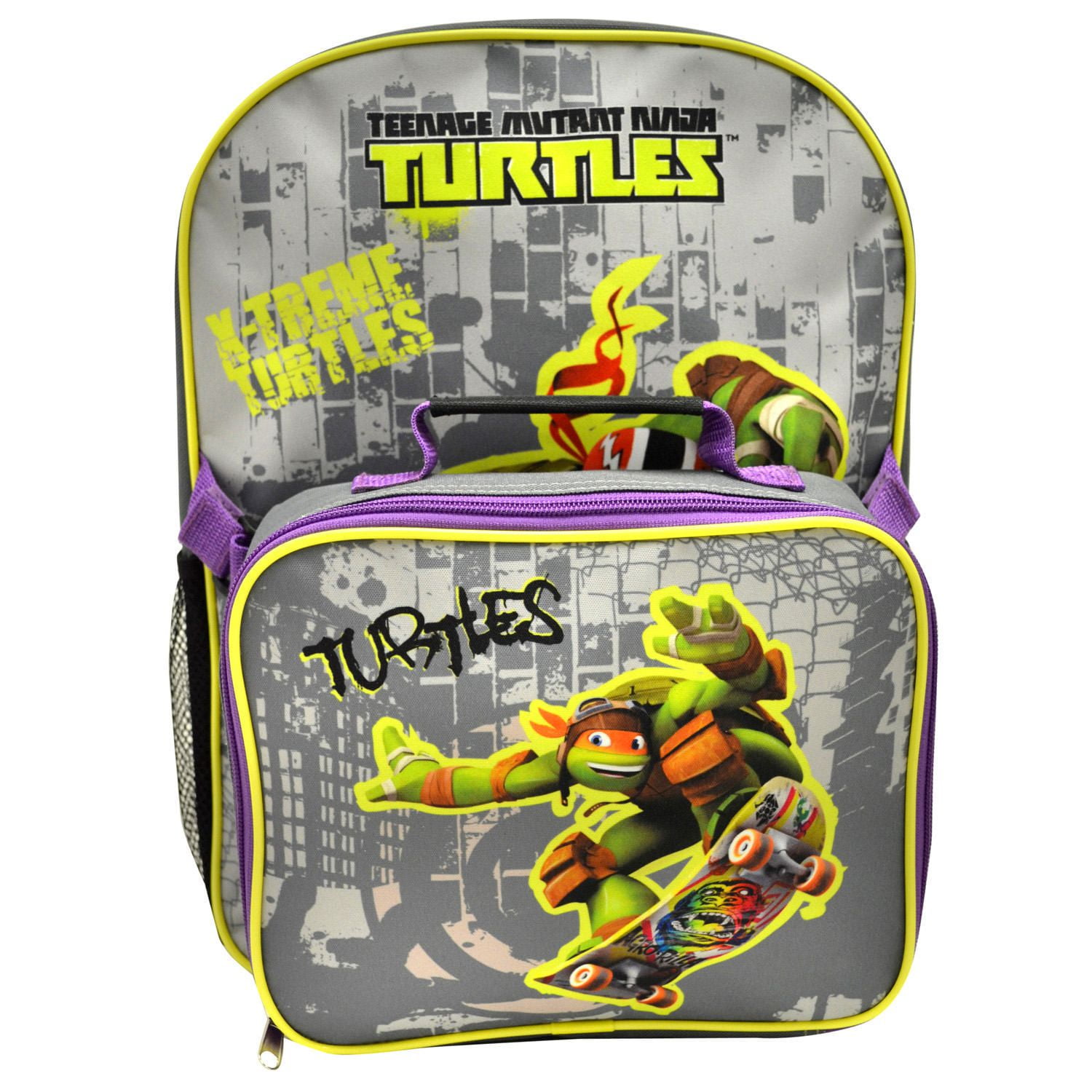 Teenage Mutant Ninja Turtles Ninja Turtles Backpack with Lunch Kit