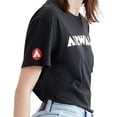 thumbnail image 4 of AIRWALK WOMEN’S SHORT SLEEVE LOGO TEE IN WHITE, 4 of 7