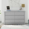 thumbnail image 3 of Storkcraft Crescent 6-Drawer Double Dresser, 3 of 9