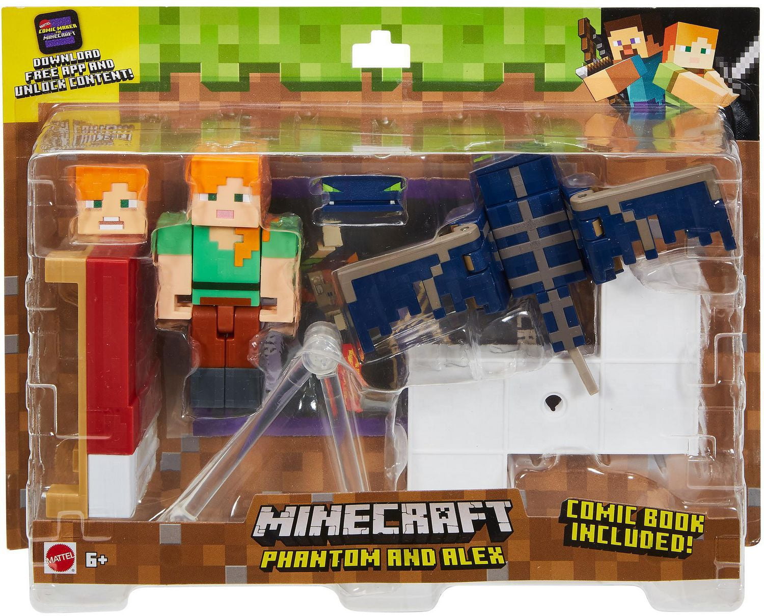 Mattel minecraft on sale comic maker