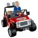 Jeep Wrangler Power Wheels - rouge et noir – image 1 sur 9