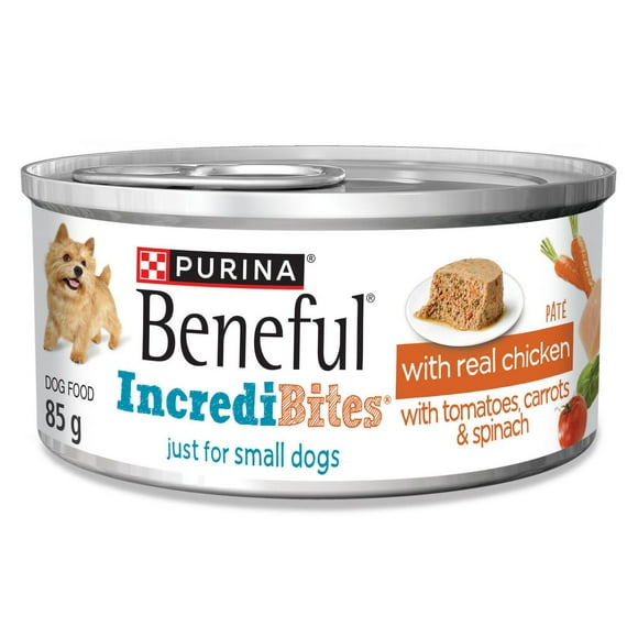 Beneful IncrediBites with Real Chicken Pâté, Wet Dog Food 85 g, 85 g