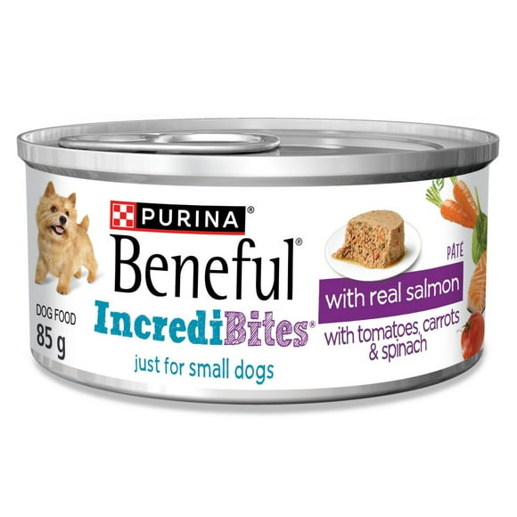 Beneful IncrediBites with Real Salmon Pâté, Wet Dog Food 85 g, 85 g