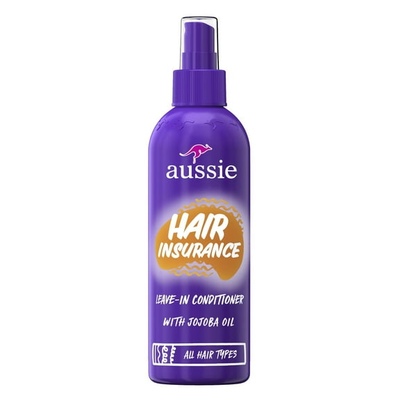 Aussie Hair Insurance, Leave-In Conditioner for All Hair Types, 8 fl oz