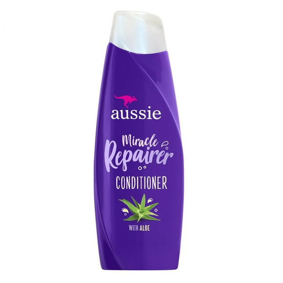 Aussie Miracle Repairer Conditioner with Aloe for All Hair Types, 12.1 fl oz, 360mL