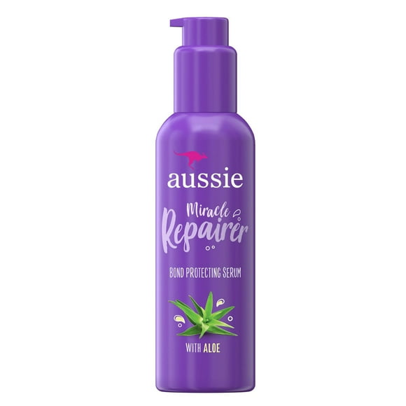 Aussie Miracle Repairer Bonding Serum with Aloe for All Hair Types, 95 mL