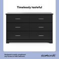thumbnail image 3 of Storkcraft Brookside 6-Drawer Double Dresser, 3 of 8
