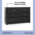 thumbnail image 4 of Storkcraft Brookside 6-Drawer Double Dresser, 4 of 8