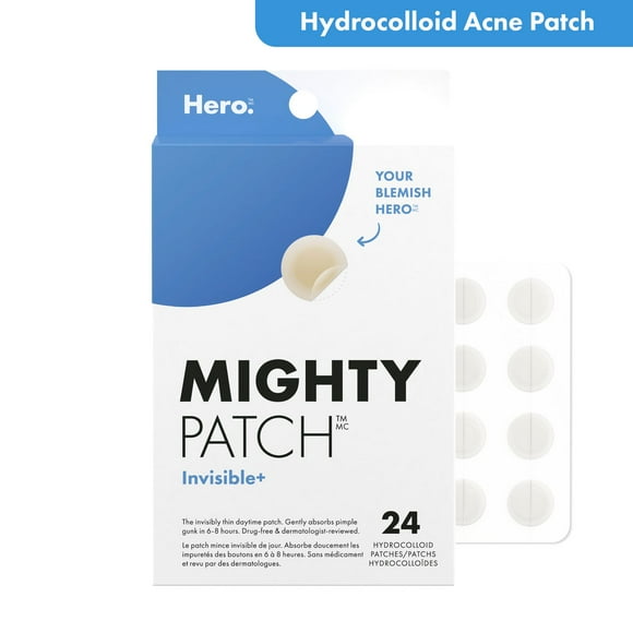 Hero Mighty Patch Invisible+ 24 Count