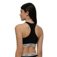 thumbnail image 3 of Mexx Women’s 2-Pack Racerback Bralette with Branded Elastic, 3 of 8