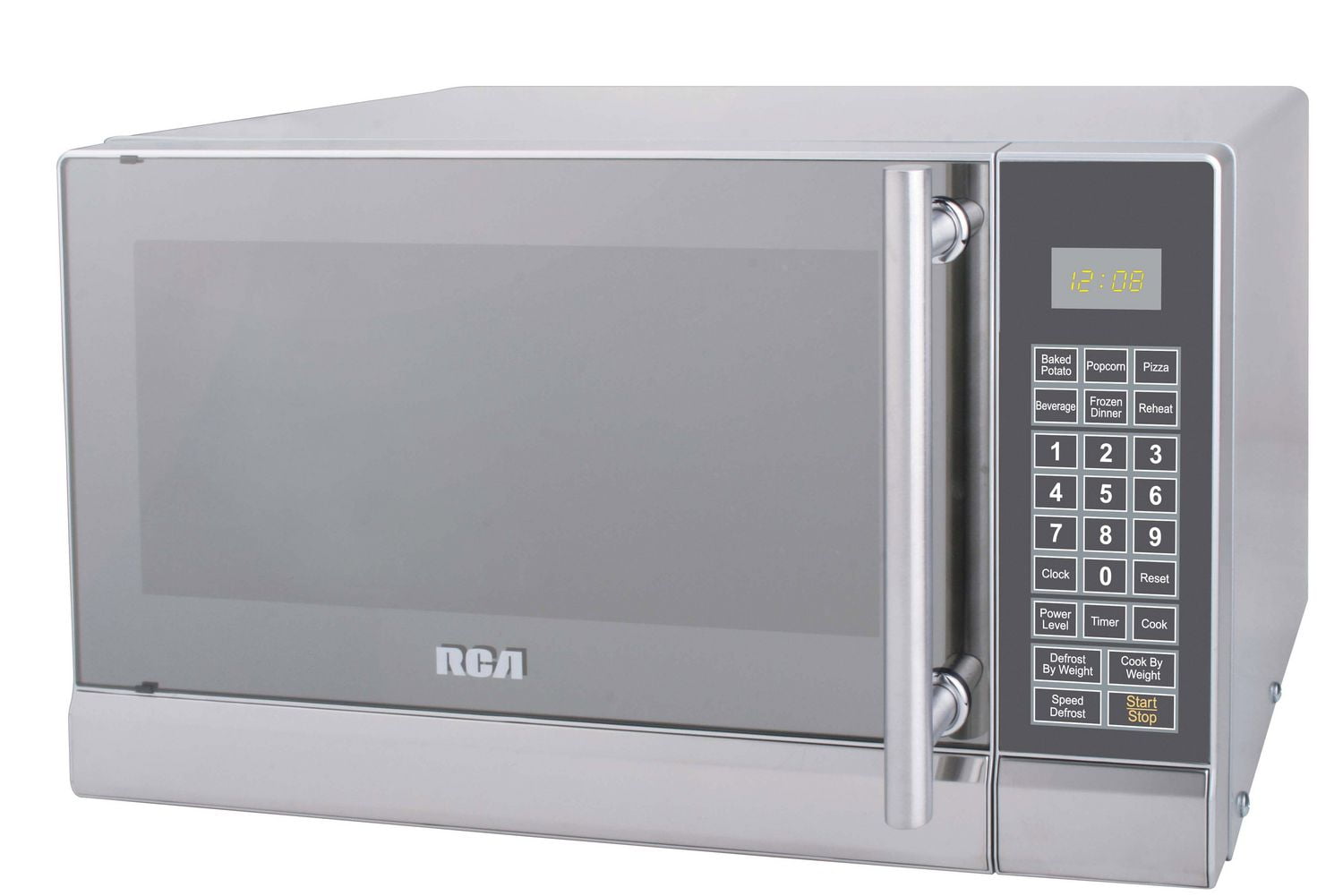 RCA 0.7 Cu Ft Countertop Microwave Stainless Steel Walmart Canada